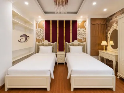 Chambre Lits Jumeaux — Hanoi Silk Classy Hotel & Travel